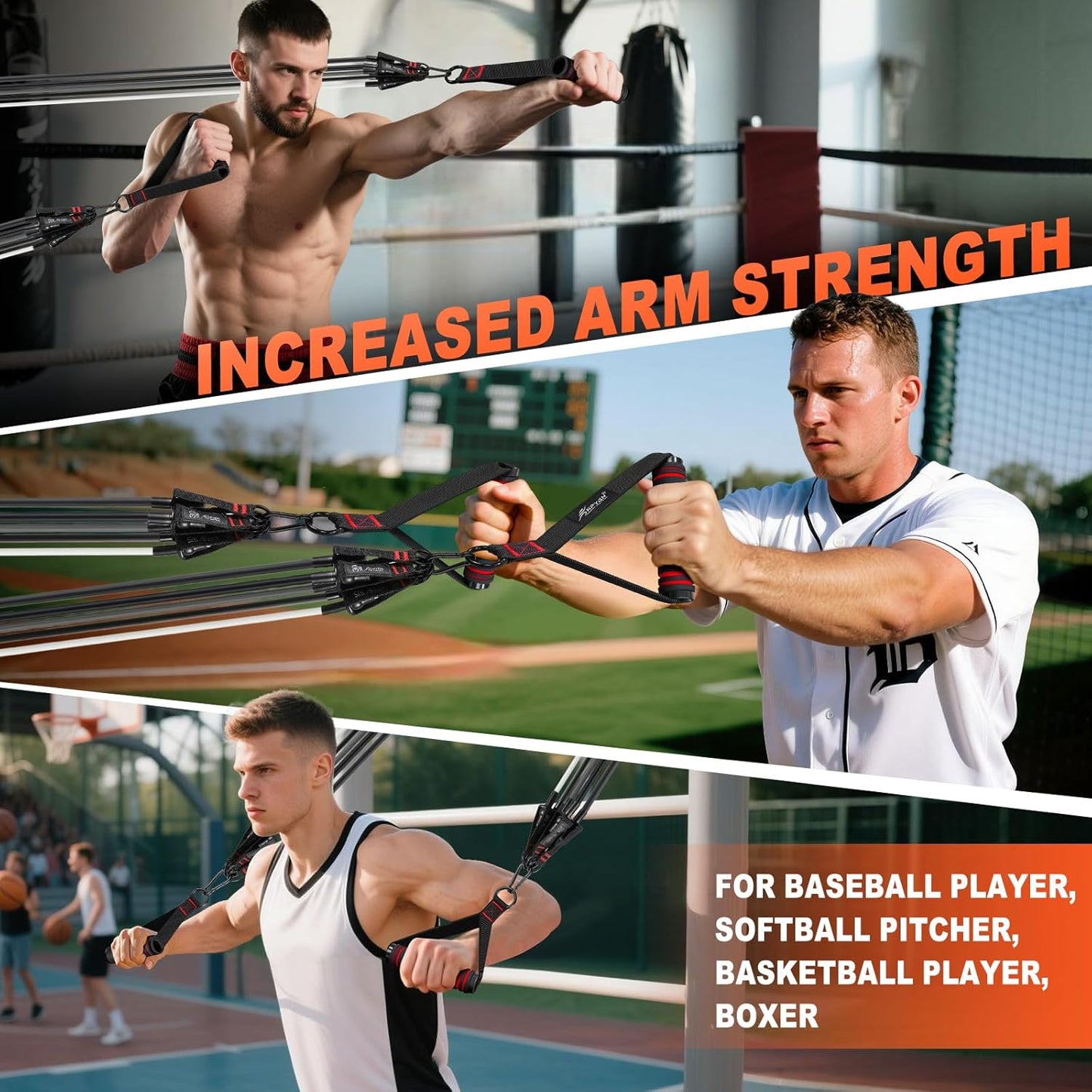 HPYGN Resistance Bands. Exercise Bands with Handles. Fitness Bands. Workout Bands with Door Anchor and Ankle Straps. for Heavy Resistance Training. Physical Therapy. Shape Body. Yoga. Home Workout Set